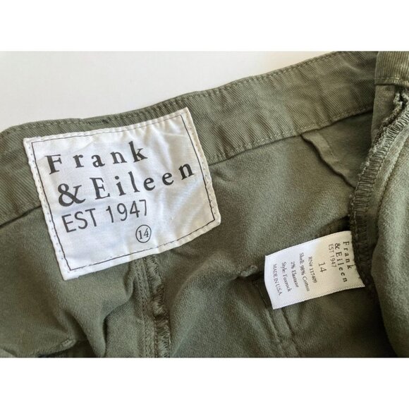 Frank and Eileen Foxrock Italian Utility Jogger Army Size 14 - Picture 10 of 10